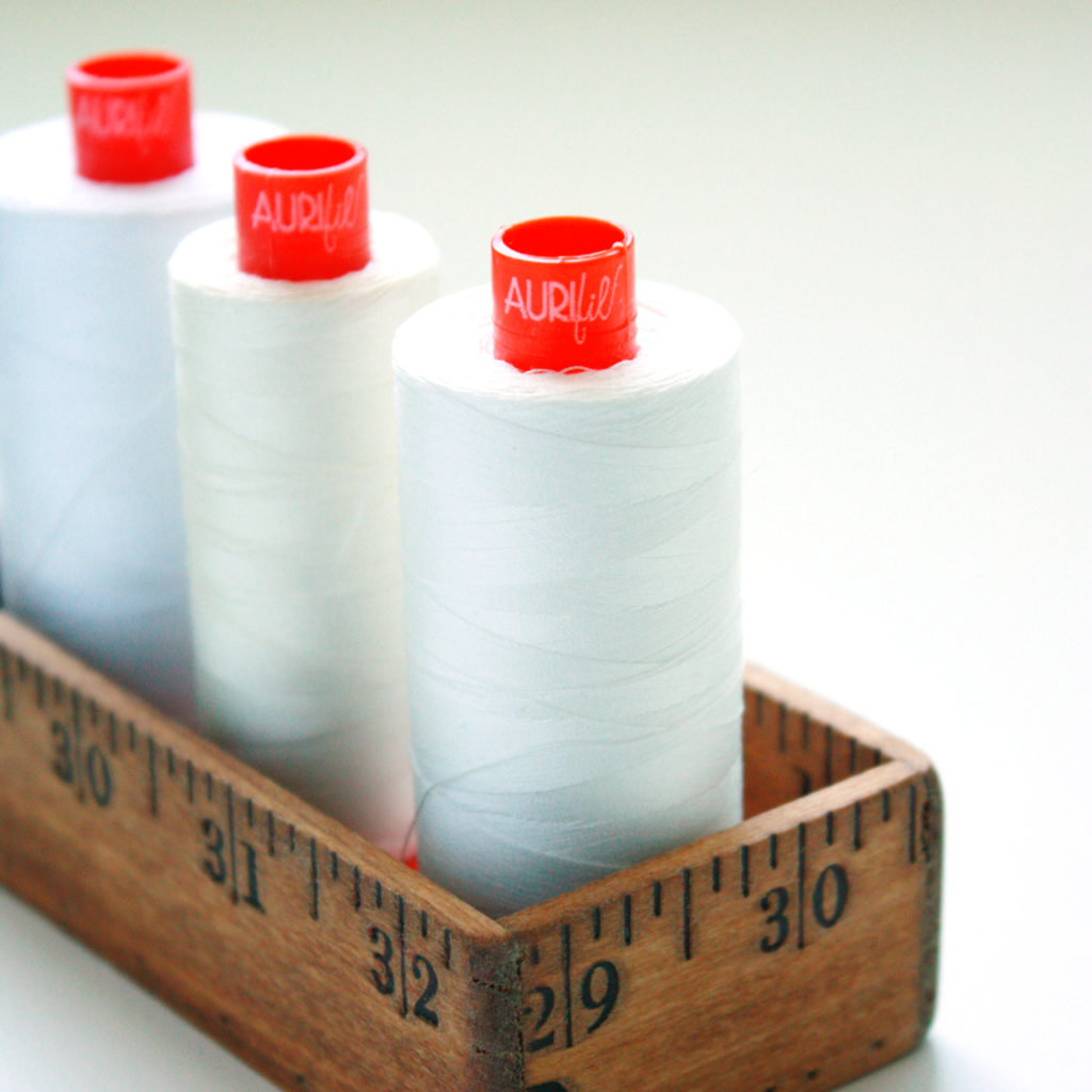 Aurifil Thread is one of my favorite quilting supplies