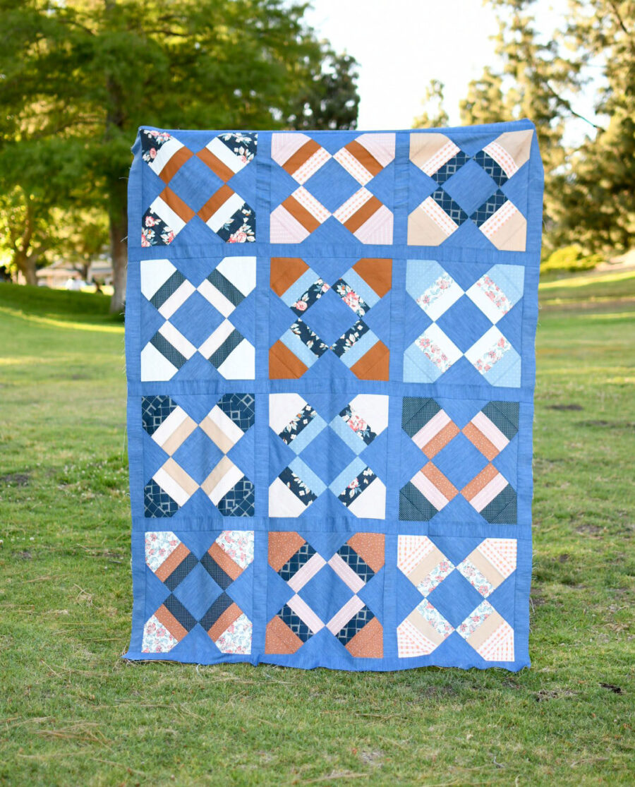 Springtide Quilt Pattern Designed By Sylvia Raschella - Sylvia Raschella