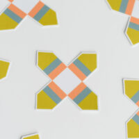 Springtide Quilt Block Sticker - Image 3