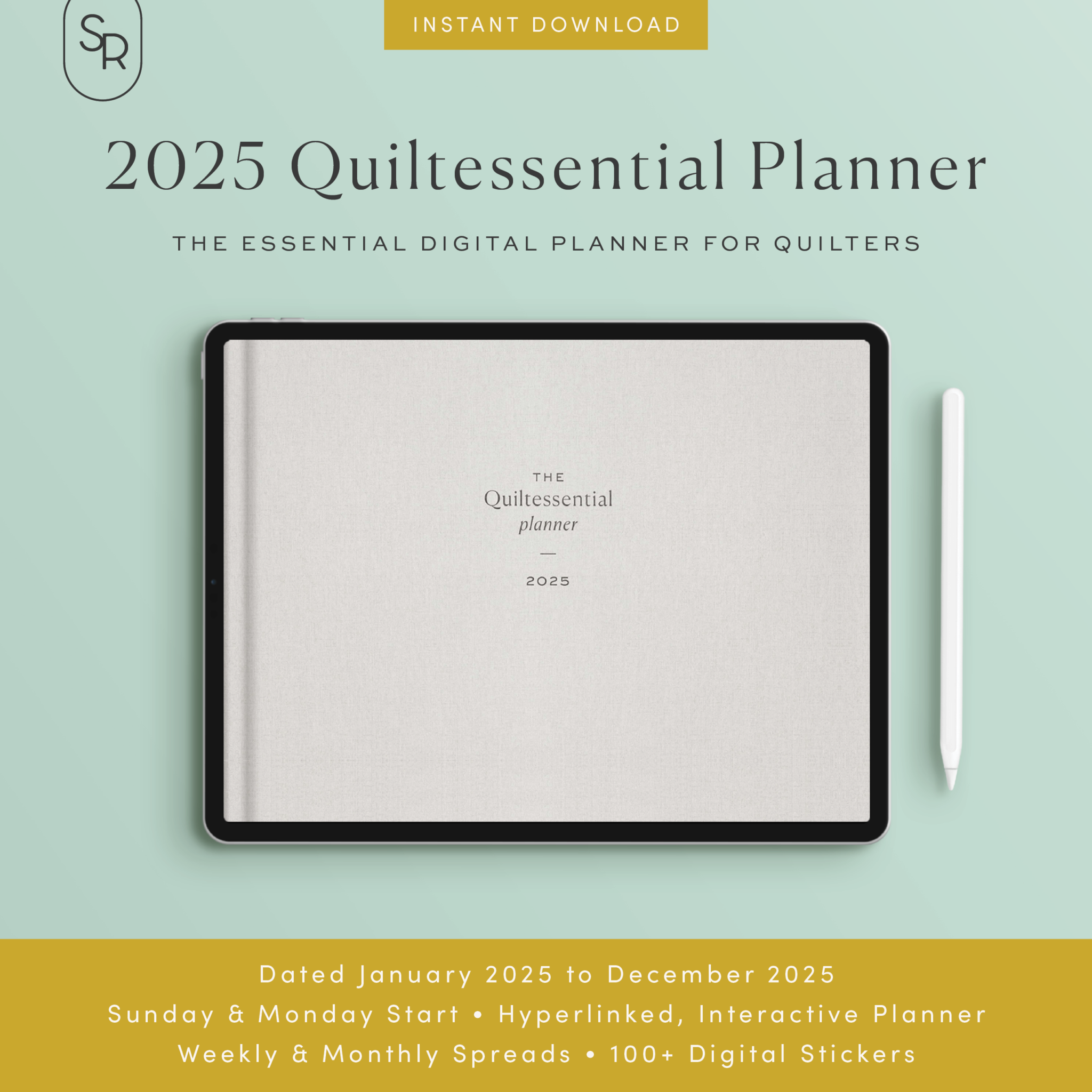 Quilter's Sticker Set