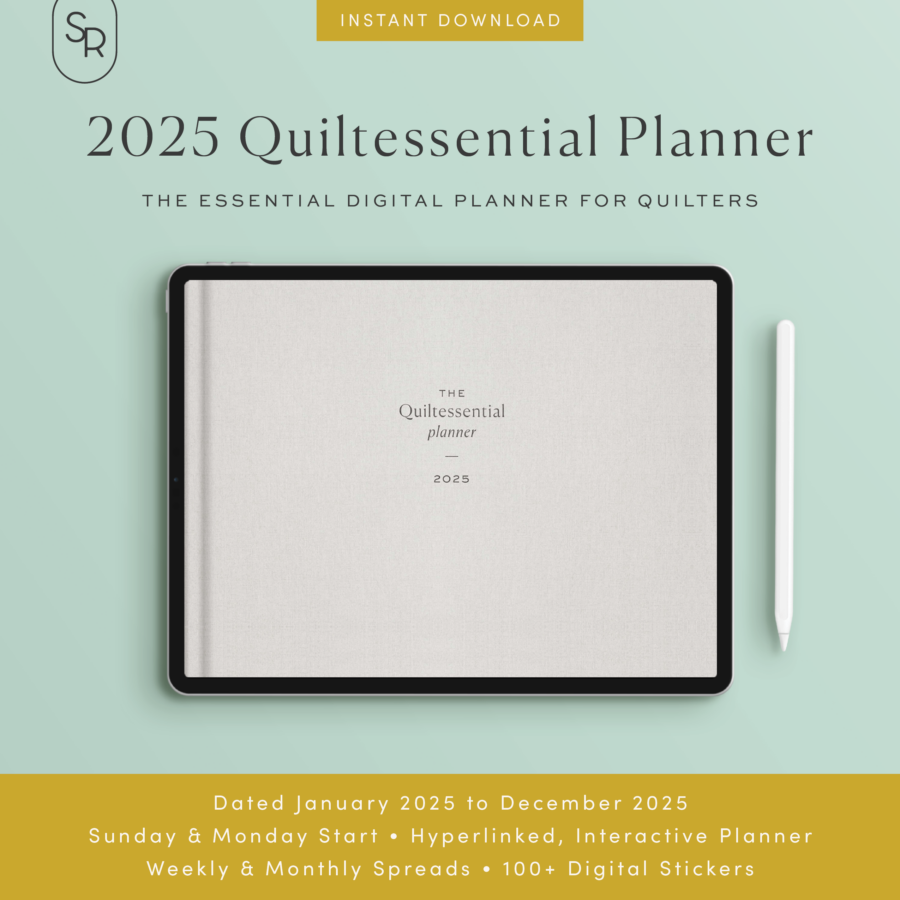 2025 Digital Quiltessential Planner