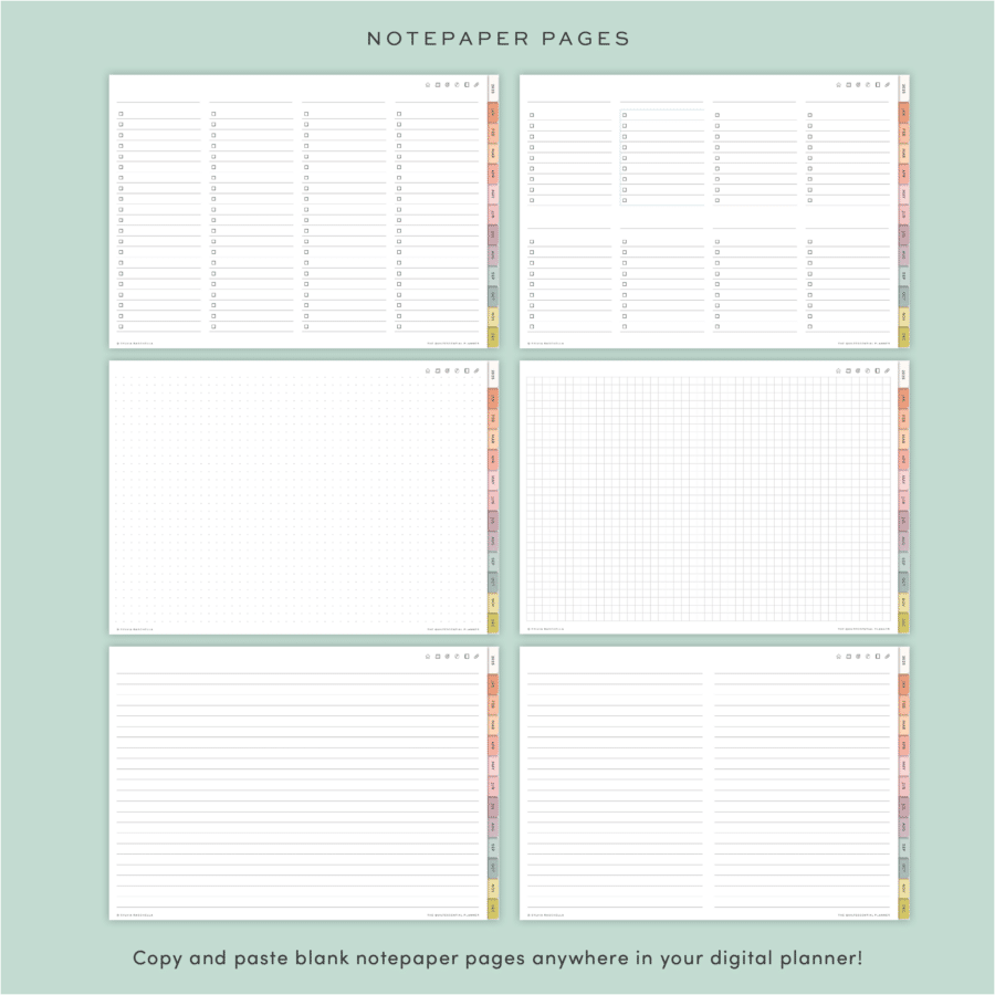 2025 Digital Quiltessential Planner - Image 8